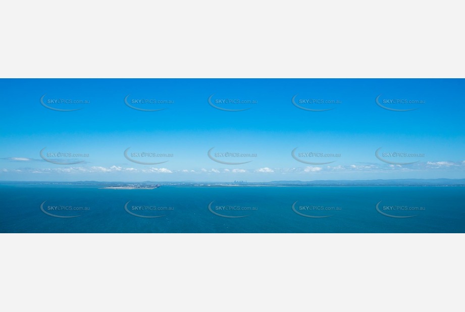 Looking Towards Brisbane Airport QLD Aerial Photography
