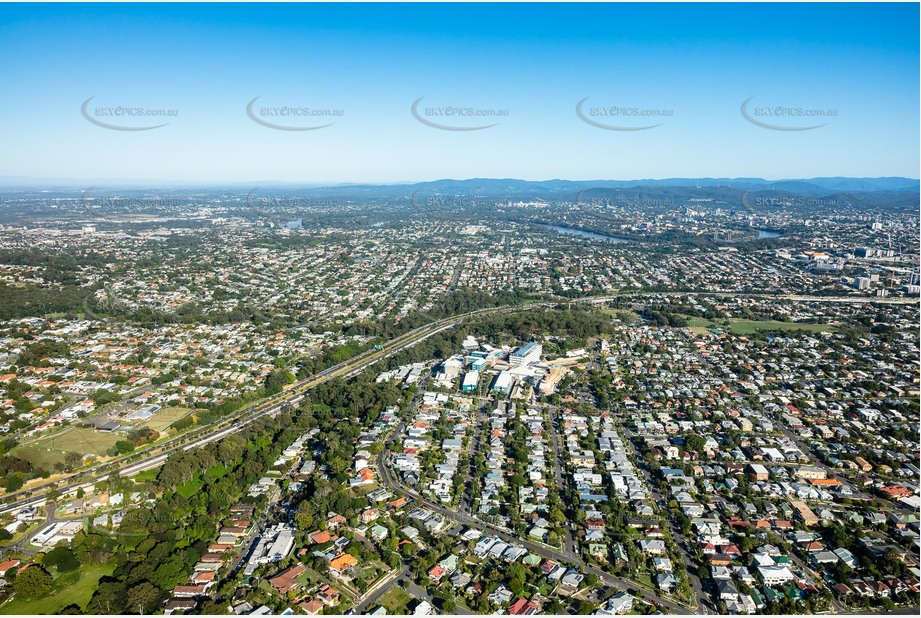 Aerial Photo Greenslopes QLD Aerial Photography