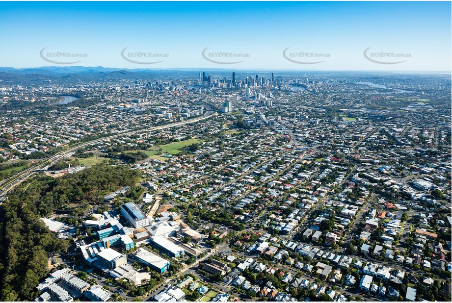 Aerial Photo Greenslopes QLD Aerial Photography