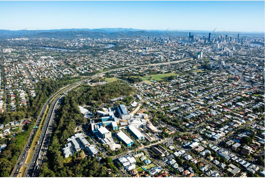 Aerial Photo Greenslopes QLD Aerial Photography