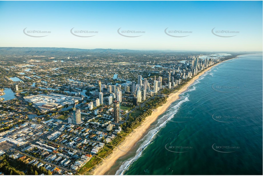 Aerial Photo Mermaid Beach QLD Aerial Photography