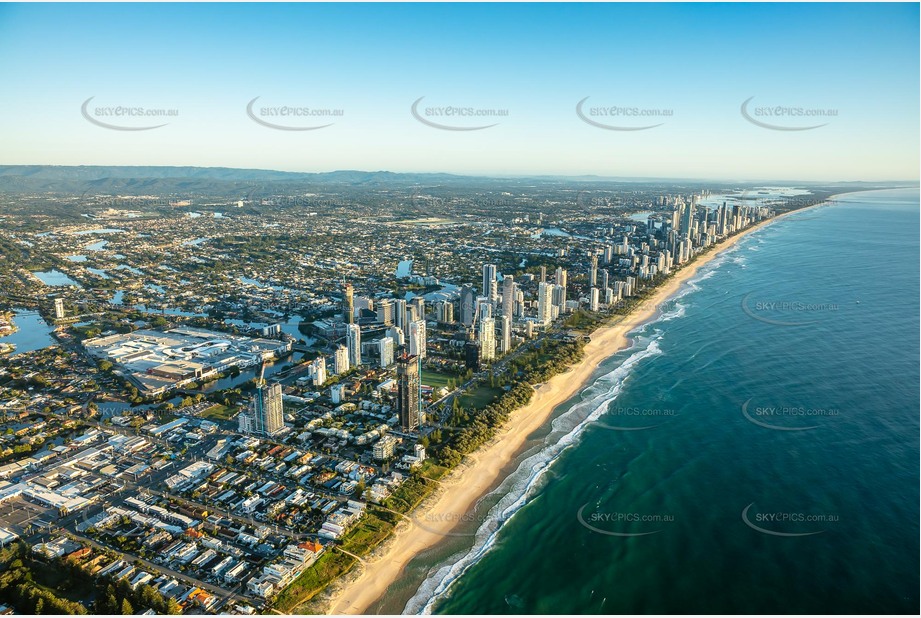 Aerial Photo Mermaid Beach QLD Aerial Photography