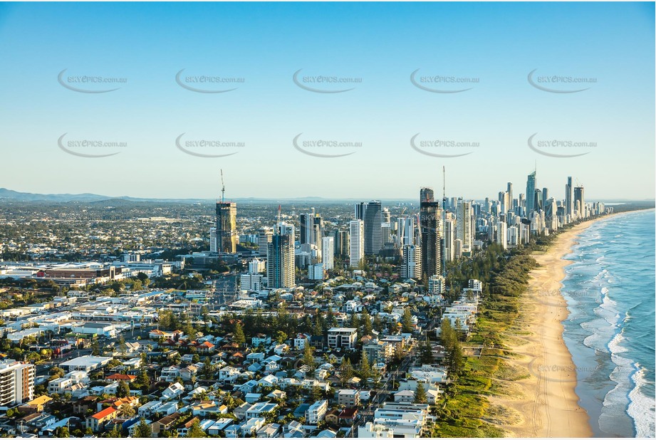 Aerial Photo Mermaid Beach QLD Aerial Photography