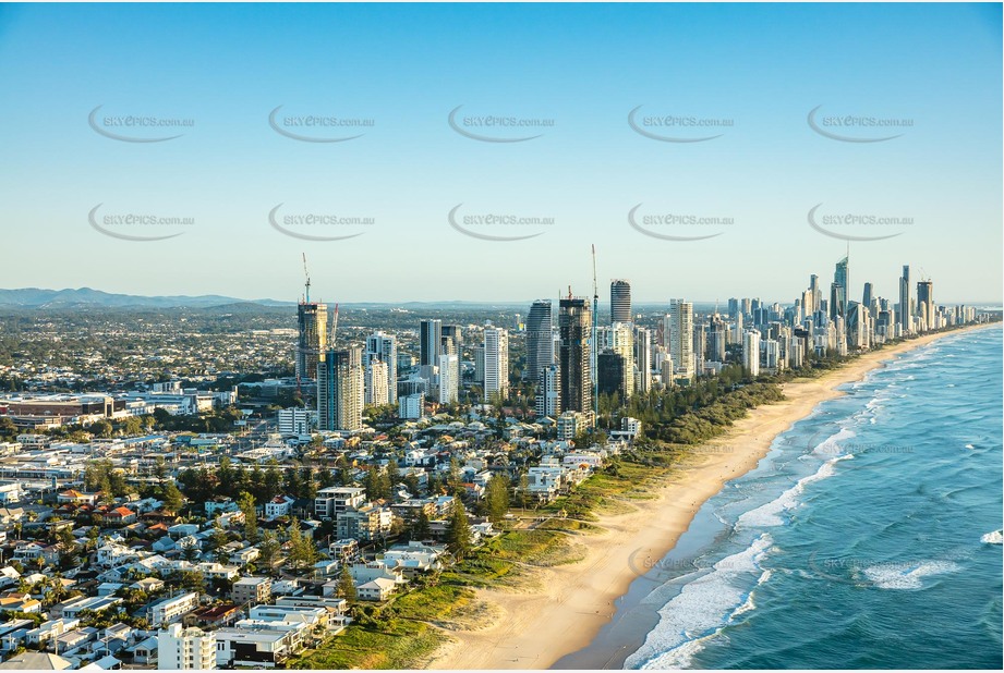 Aerial Photo Mermaid Beach QLD Aerial Photography