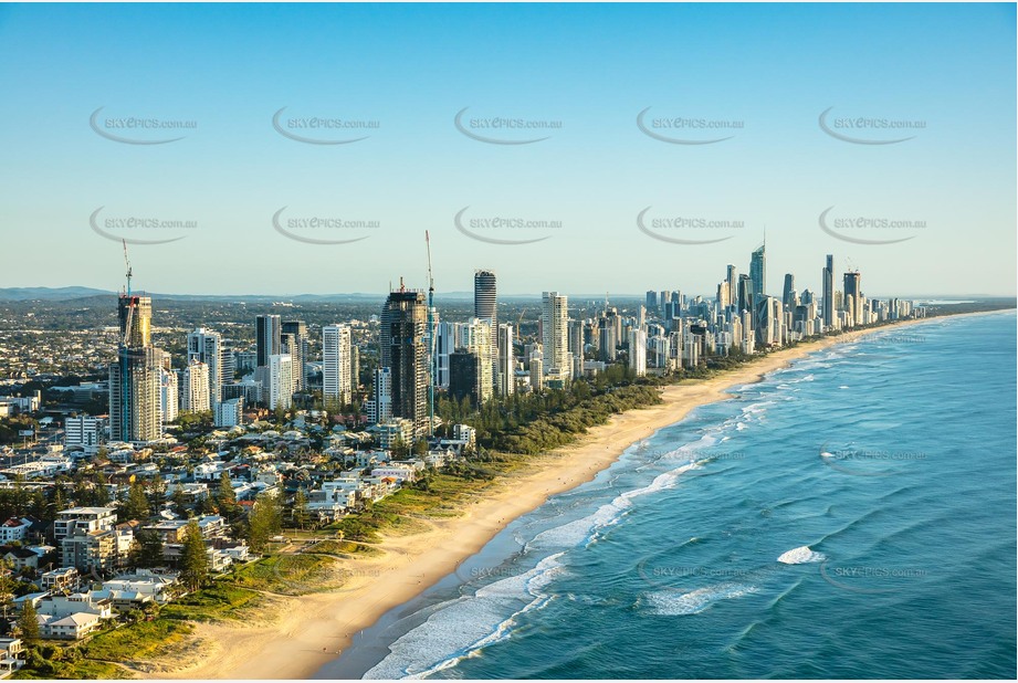 Aerial Photo Mermaid Beach QLD Aerial Photography