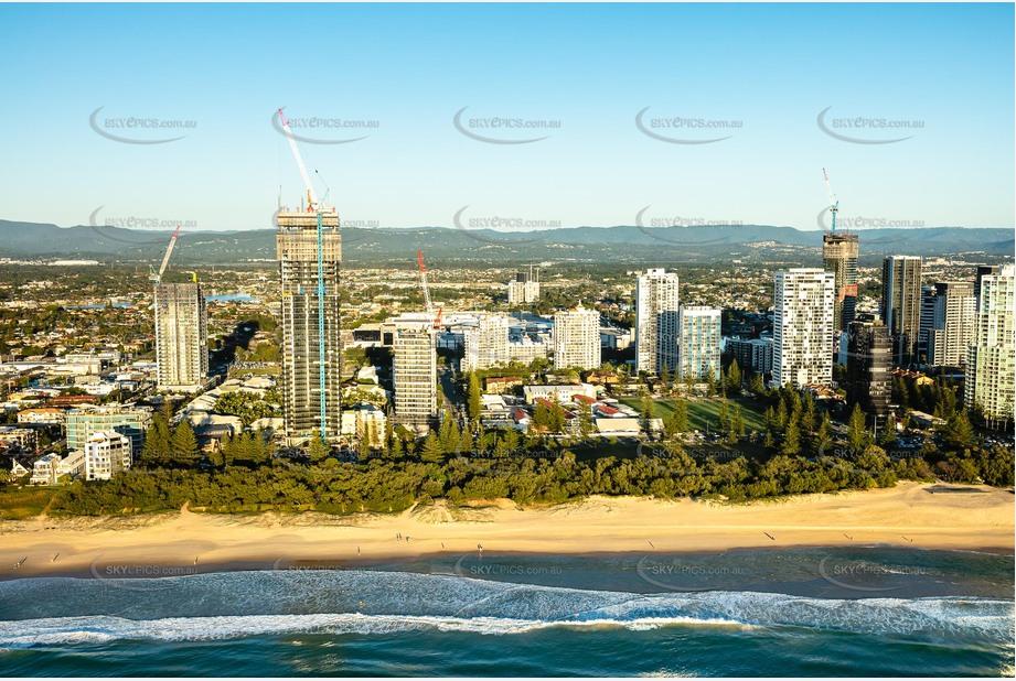 Aerial Photo Mermaid Beach QLD Aerial Photography