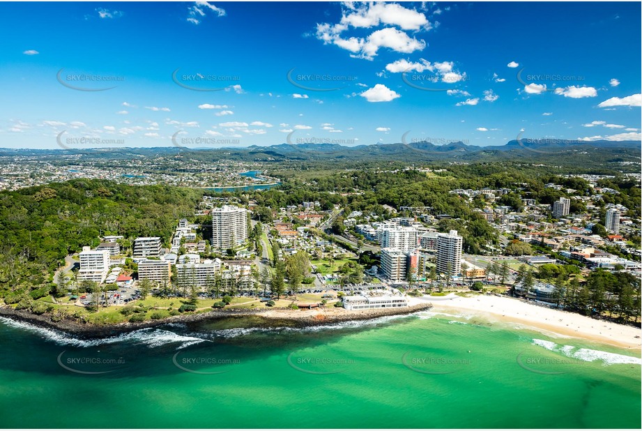 Aerial Photo Burleigh Heads QLD Aerial Photography