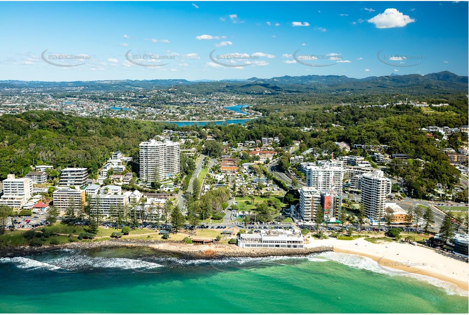 Aerial Photo Burleigh Heads QLD Aerial Photography