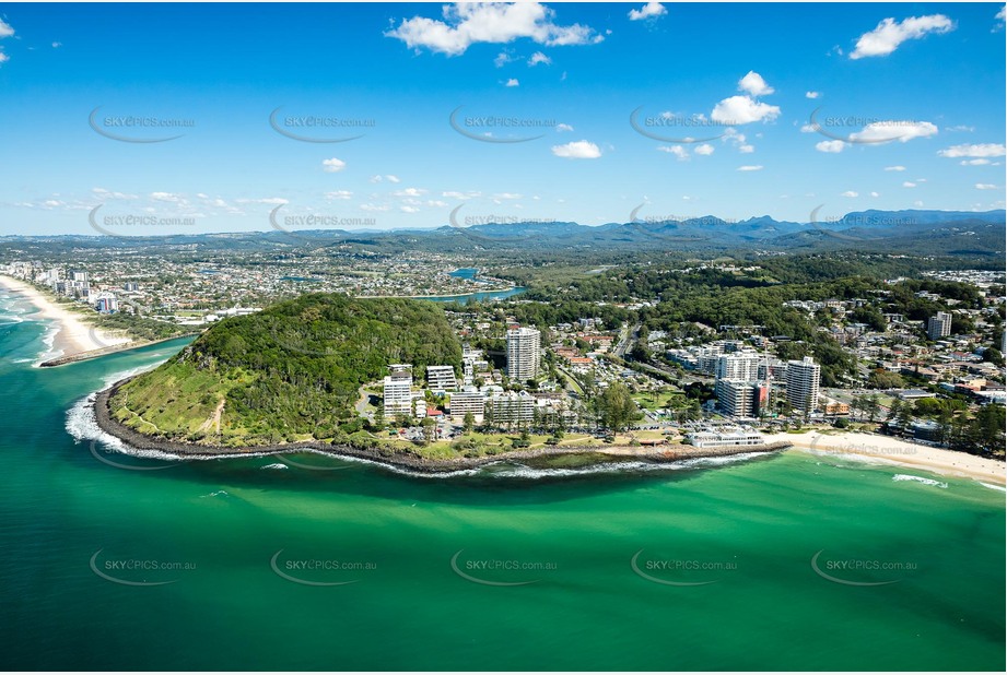 Aerial Photo Burleigh Heads QLD Aerial Photography