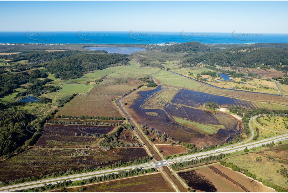 Aerial Photo Clothiers Creek NSW Aerial Photography