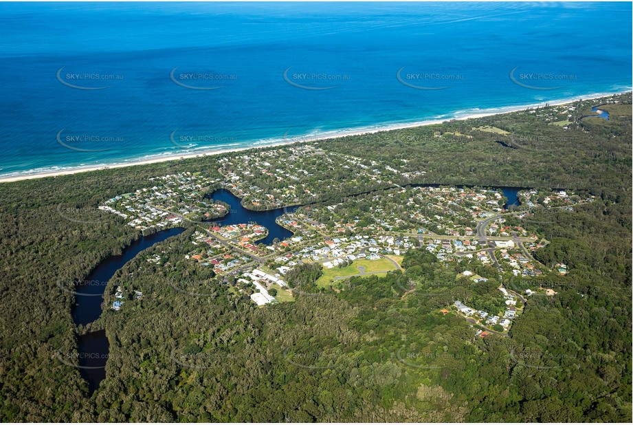 Aerial Photo Ocean Shores NSW Aerial Photography