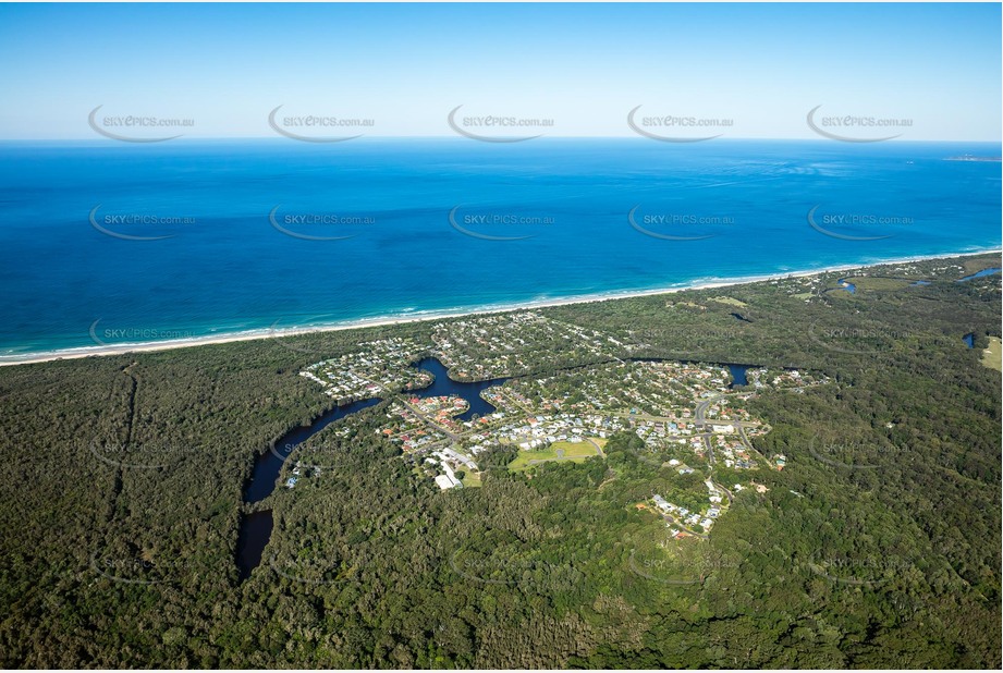 Aerial Photo Ocean Shores NSW Aerial Photography