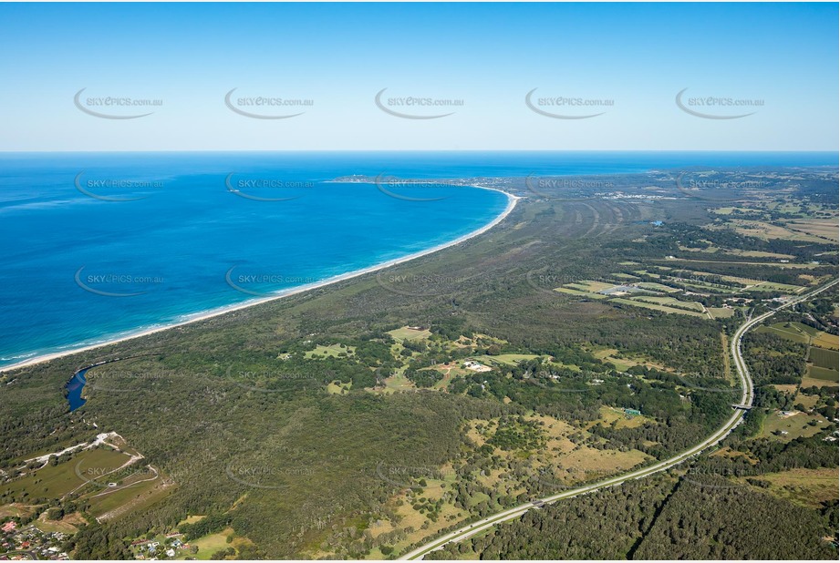 Aerial Photo Brunswick Heads NSW Aerial Photography