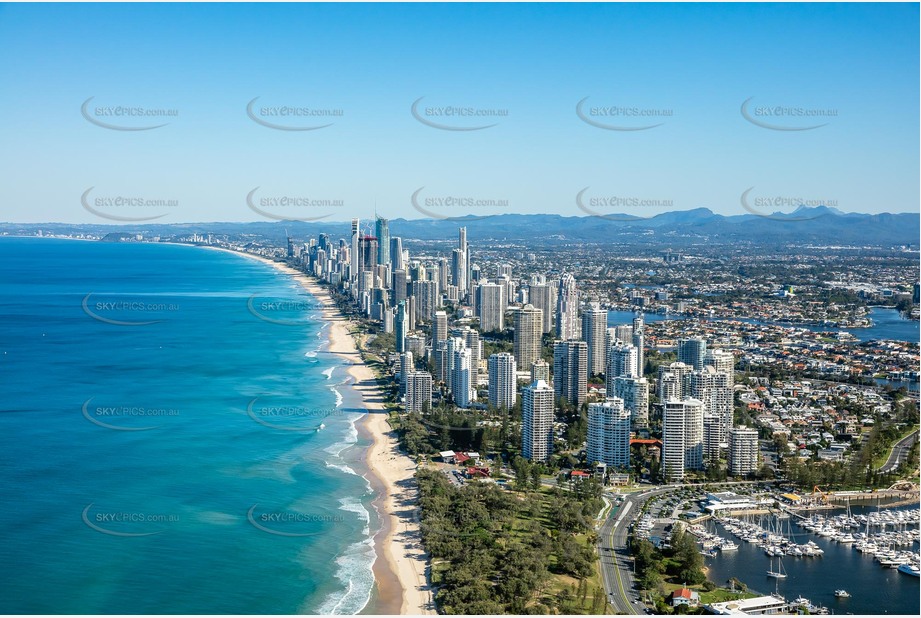 Aerial Photo Main Beach QLD Aerial Photography