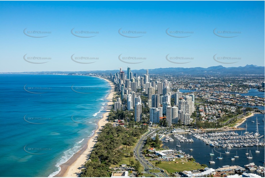 Aerial Photo Main Beach QLD Aerial Photography