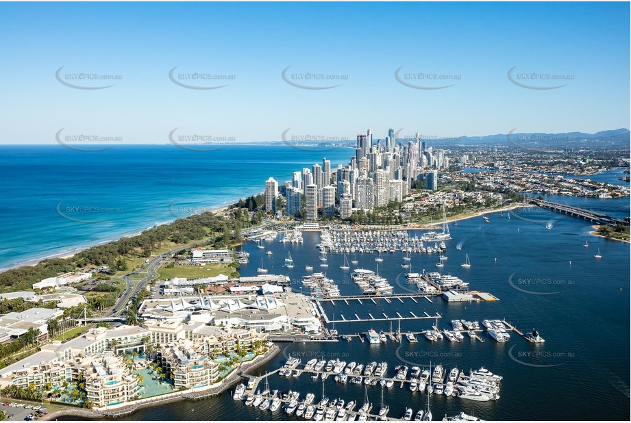 Aerial Photo Main Beach QLD Aerial Photography