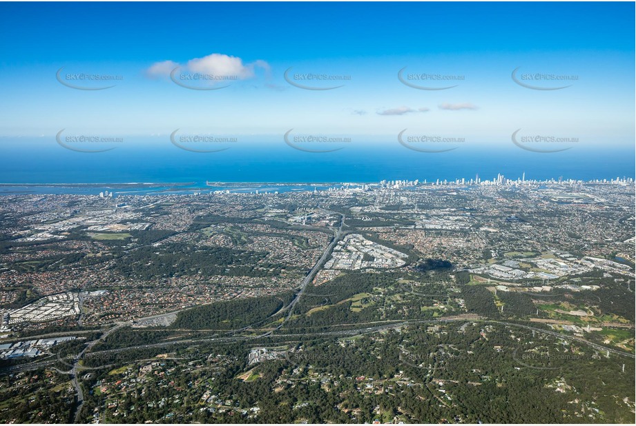 High Altitude Aerial Photo Gaven QLD Aerial Photography