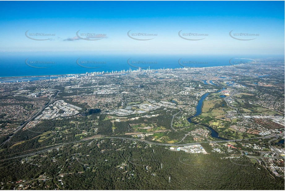 High Altitude Aerial Photo Molendinar QLD Aerial Photography