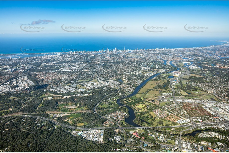 High Altitude Aerial Photo Ashmore QLD Aerial Photography