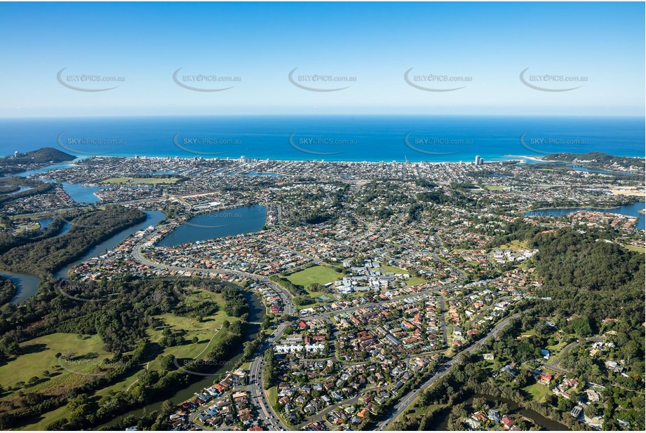 Aerial Photo Elanora QLD Aerial Photography