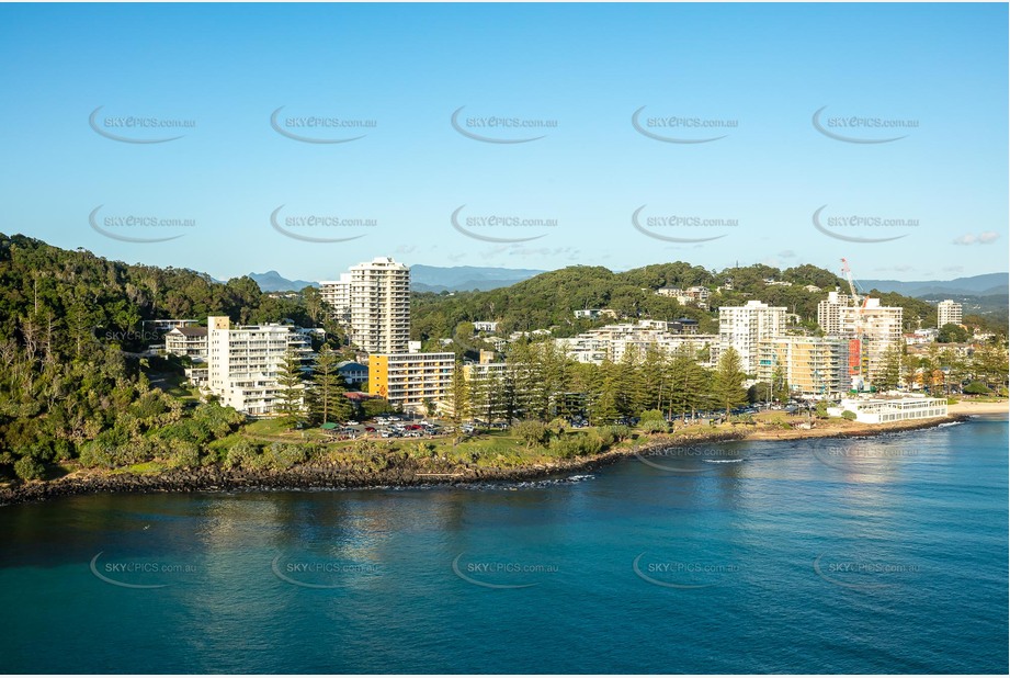 Aerial Photo Burleigh Heads QLD Aerial Photography