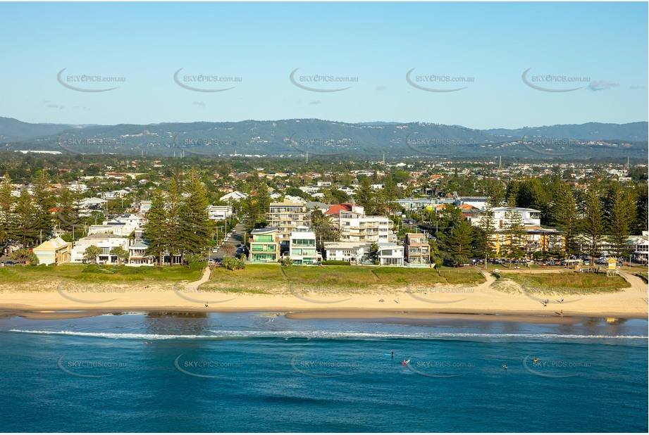 Aerial Photo Mermaid Beach QLD Aerial Photography