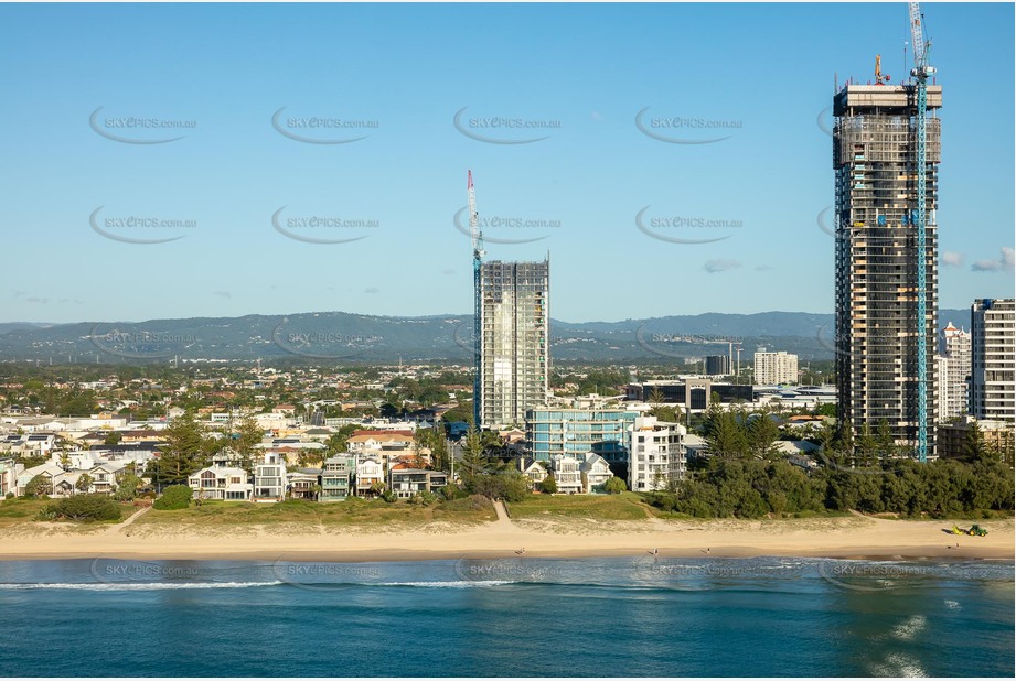 Aerial Photo Mermaid Beach QLD Aerial Photography