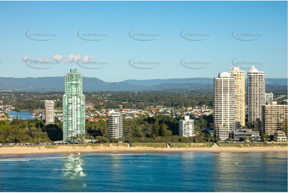 Aerial Photo Main Beach QLD Aerial Photography