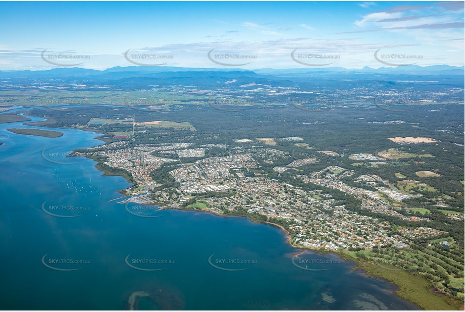 High Altitude Aerial Photo Redland Bay QLD Aerial Photography