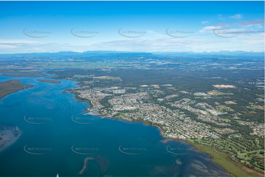 High Altitude Aerial Photo Redland Bay QLD Aerial Photography