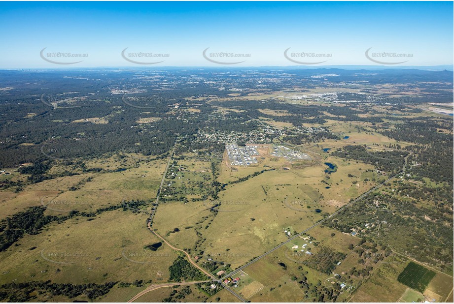 High Altitude Aerial Photo Walloon QLD Aerial Photography