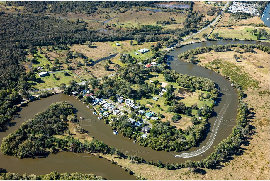 Aerial Photo Beachmere QLD Aerial Photography