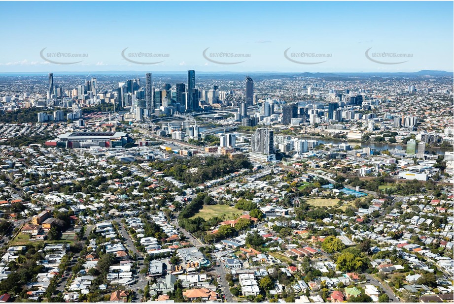 Aerial Photo Milton QLD Aerial Photography