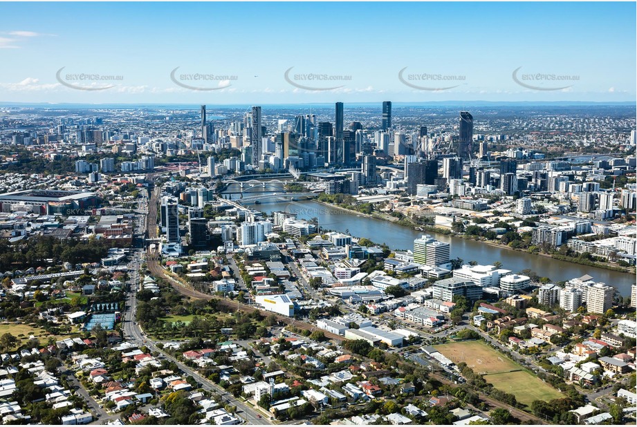 Aerial Photo Milton QLD Aerial Photography