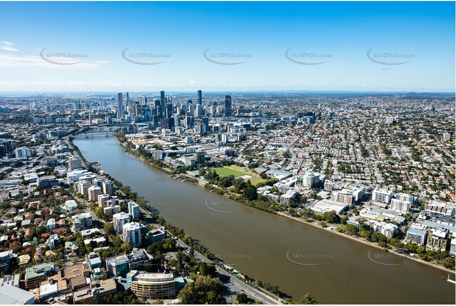 Aerial Photo West End QLD Aerial Photography