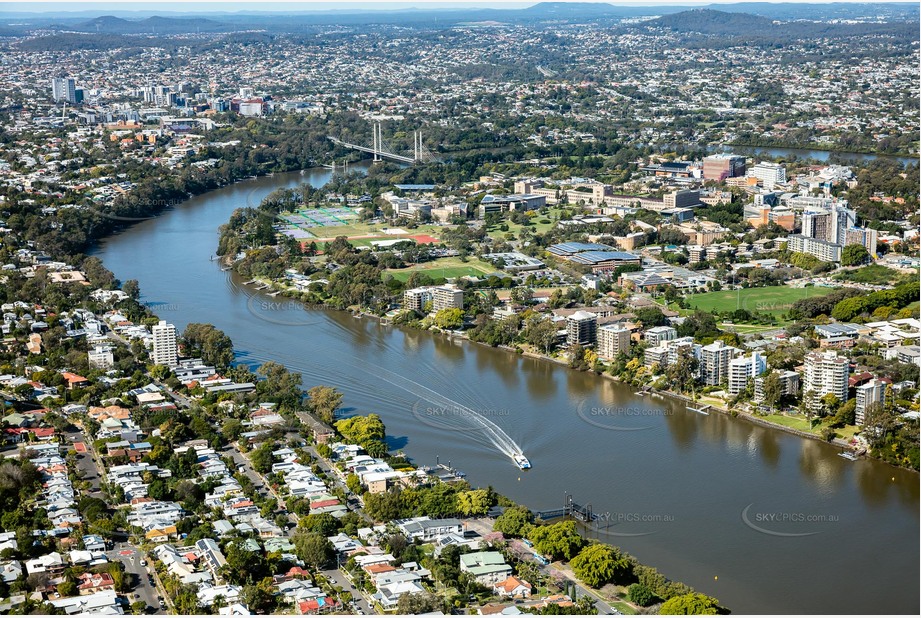 Aerial Photo West End QLD Aerial Photography