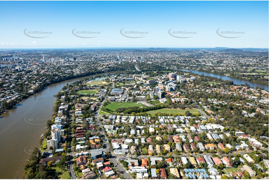 Aerial Photo St Lucia QLD Aerial Photography