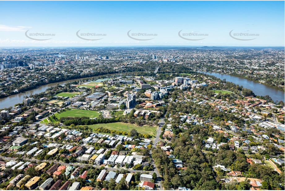 Aerial Photo St Lucia QLD Aerial Photography