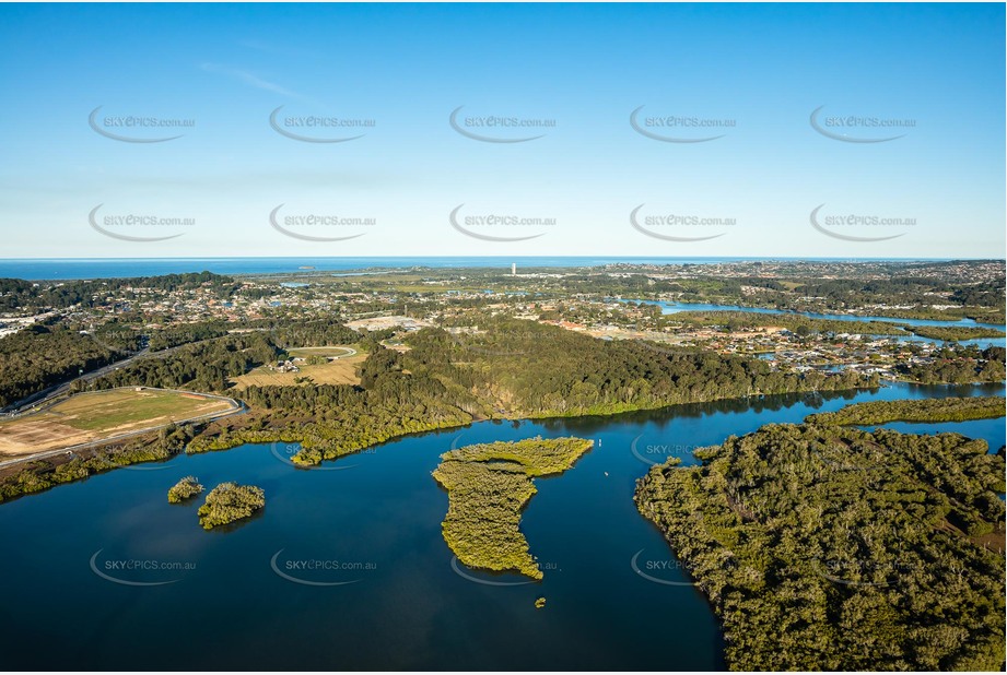 Aerial Photo Tweed Heads West NSW Aerial Photography