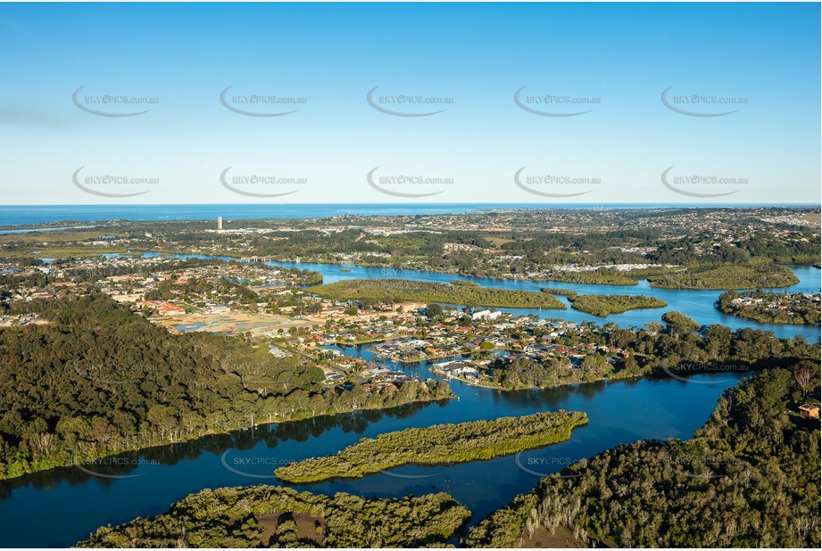 Aerial Photo Tweed Heads West NSW Aerial Photography
