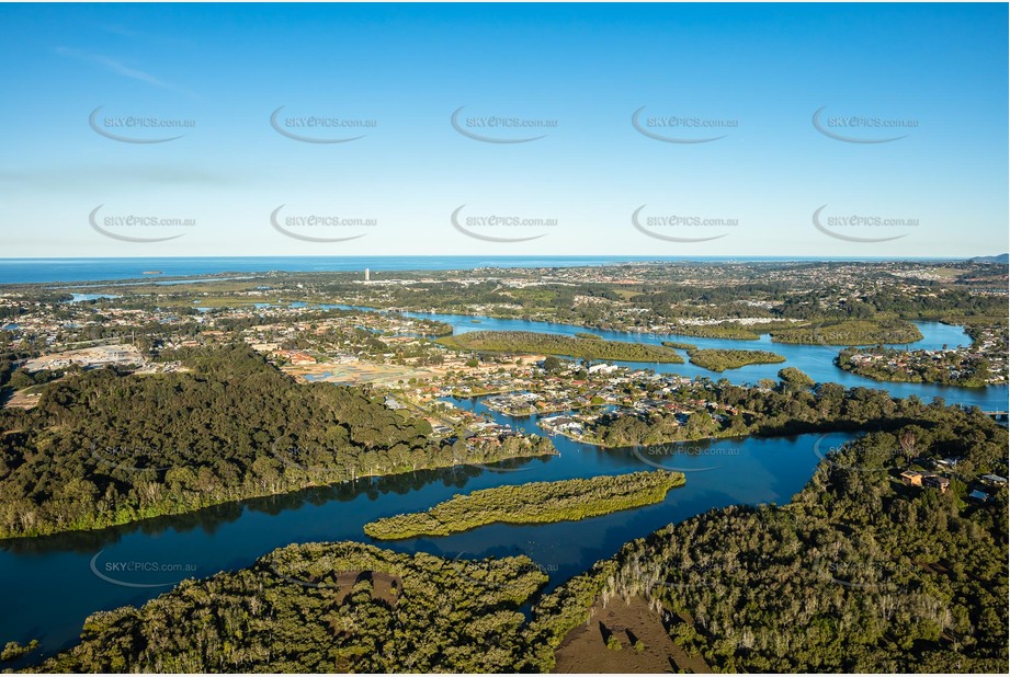 Aerial Photo Tweed Heads West NSW Aerial Photography