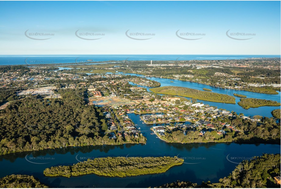 Aerial Photo Tweed Heads West NSW Aerial Photography