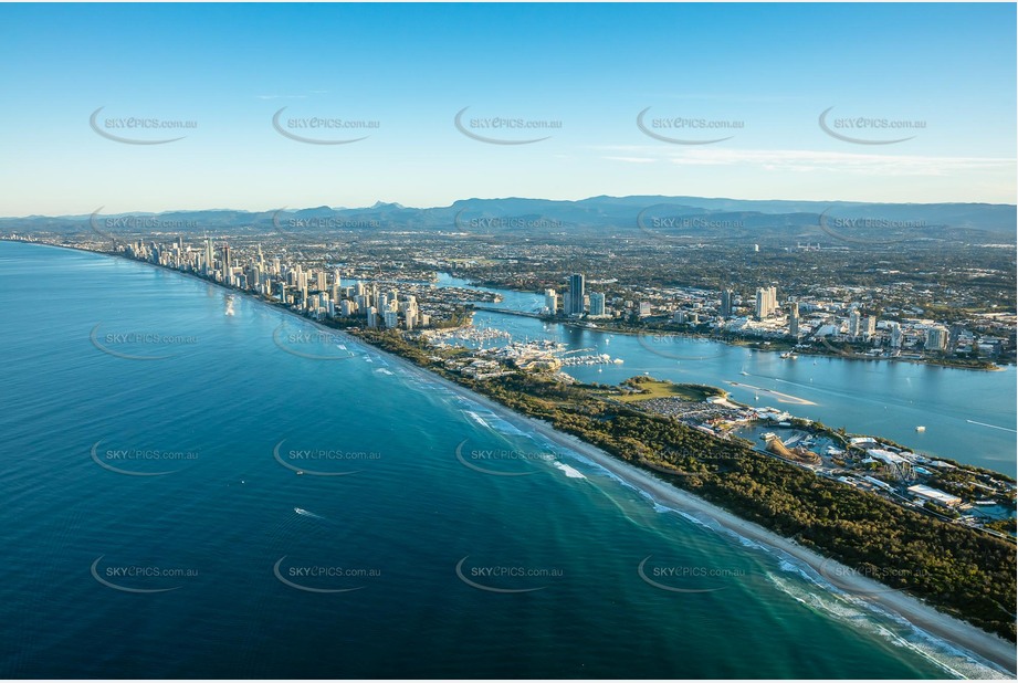 Aerial Photo Main Beach QLD Aerial Photography