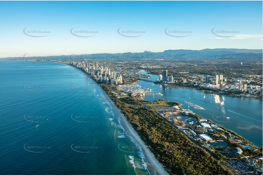 Aerial Photo Main Beach QLD Aerial Photography