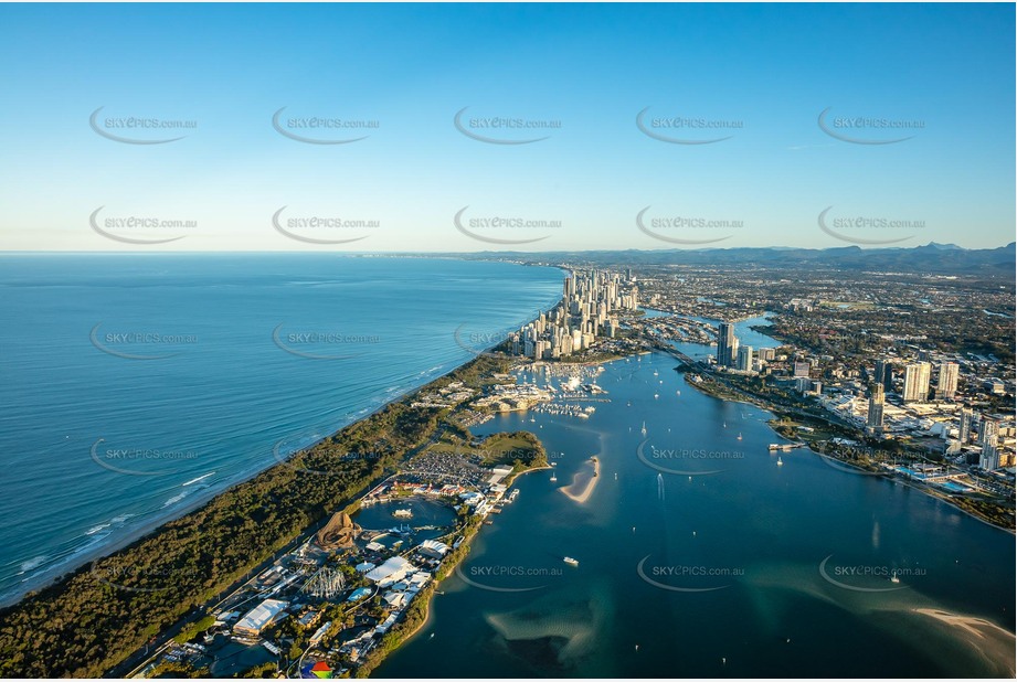 Aerial Photo Main Beach QLD Aerial Photography