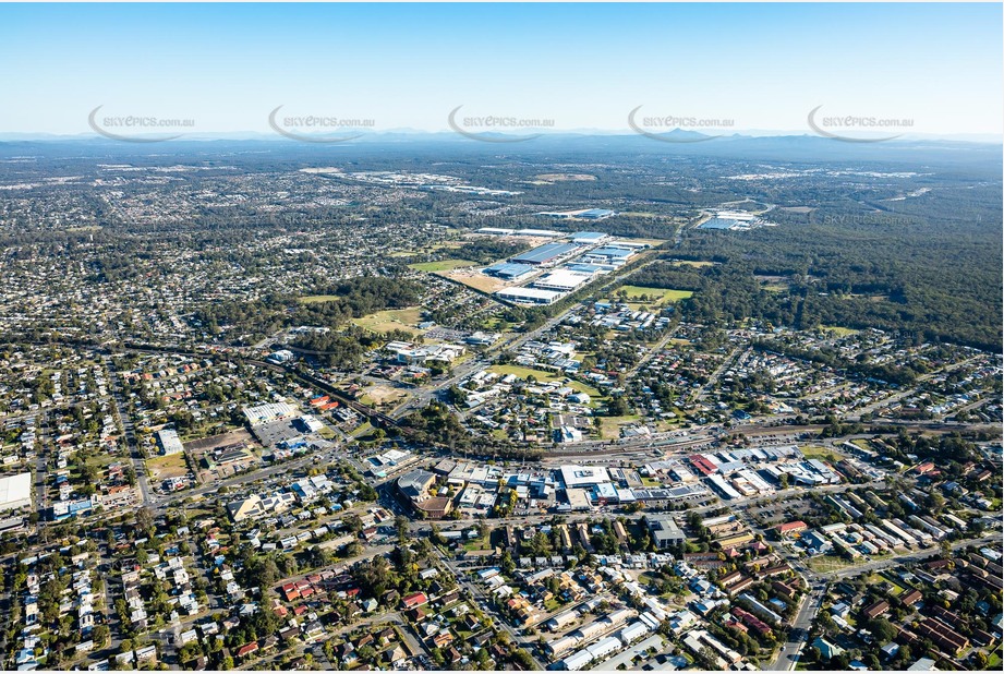 Aerial Photo Logan Central QLD Aerial Photography