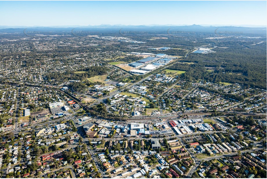 Aerial Photo Logan Central QLD Aerial Photography