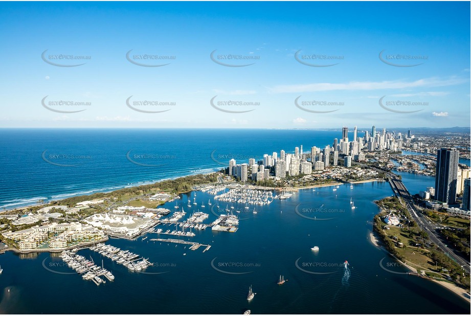 Aerial Photo Main Beach QLD Aerial Photography