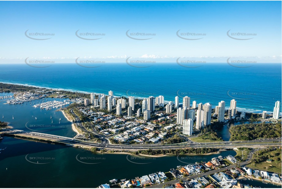 Aerial Photo Main Beach QLD Aerial Photography