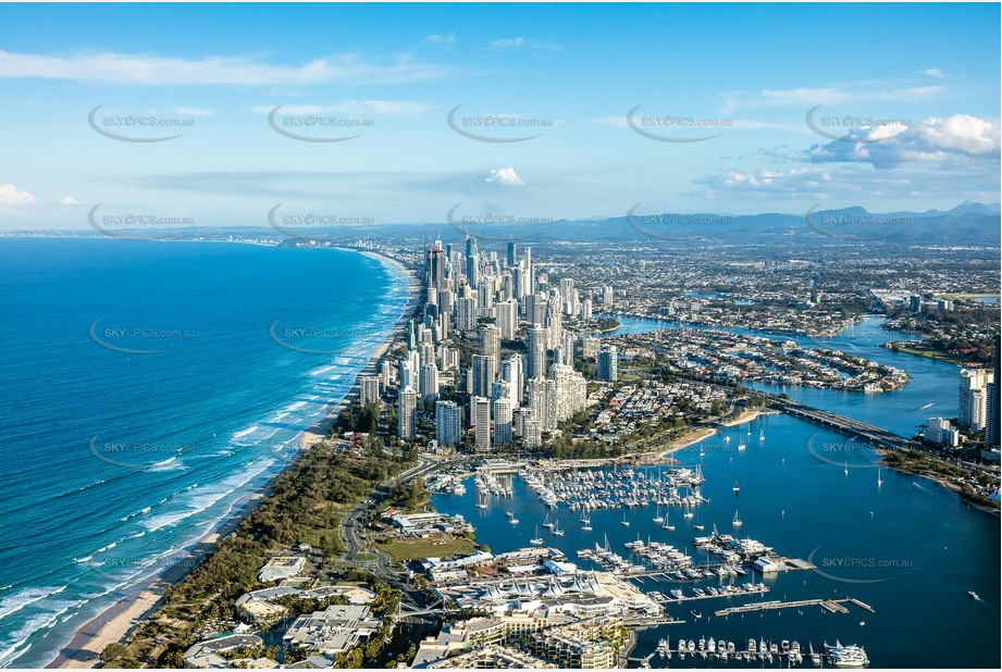 Aerial Photo Main Beach QLD Aerial Photography